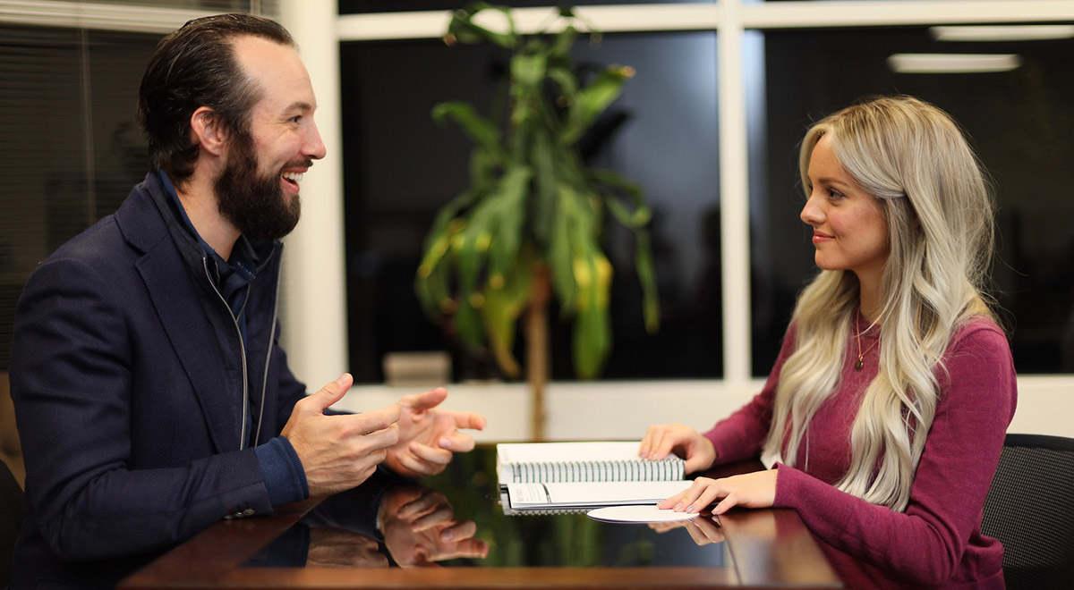 A Happy Person Getting Counseling